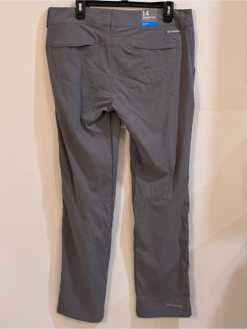 Columbia Saturday Trail Stretch Pants, Gray. Women’s 14 Long. New with tags! - Picture 2 of 16